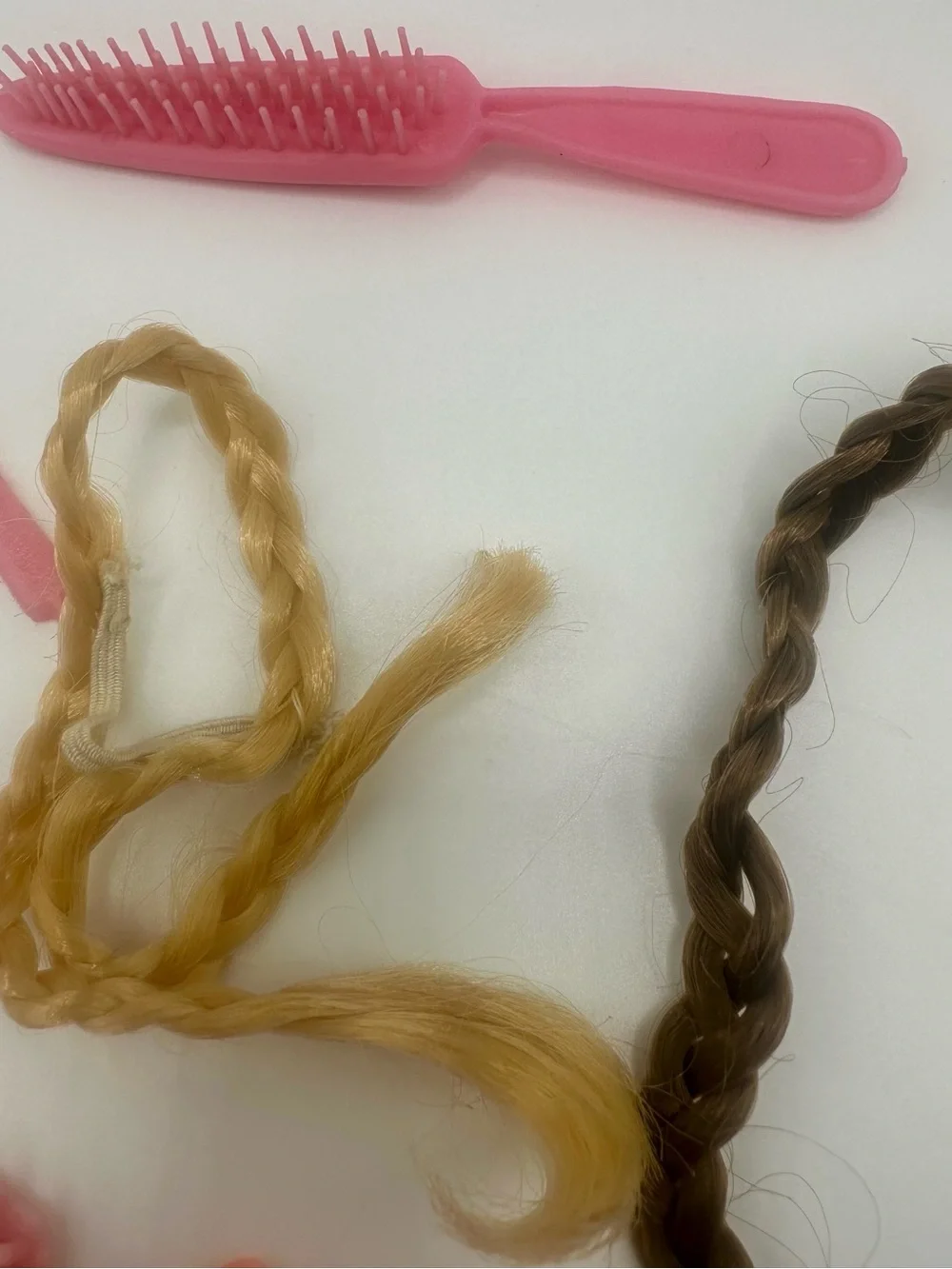 Vtg Barbie 1960s Hair Fair Braids Brush Comb Mirror Curler Lot Mattel Clone